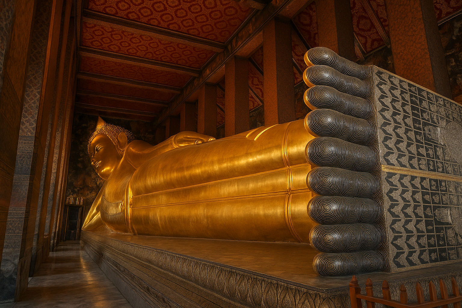 Leżący Budda: skala, która naprawdę robi wrażenie