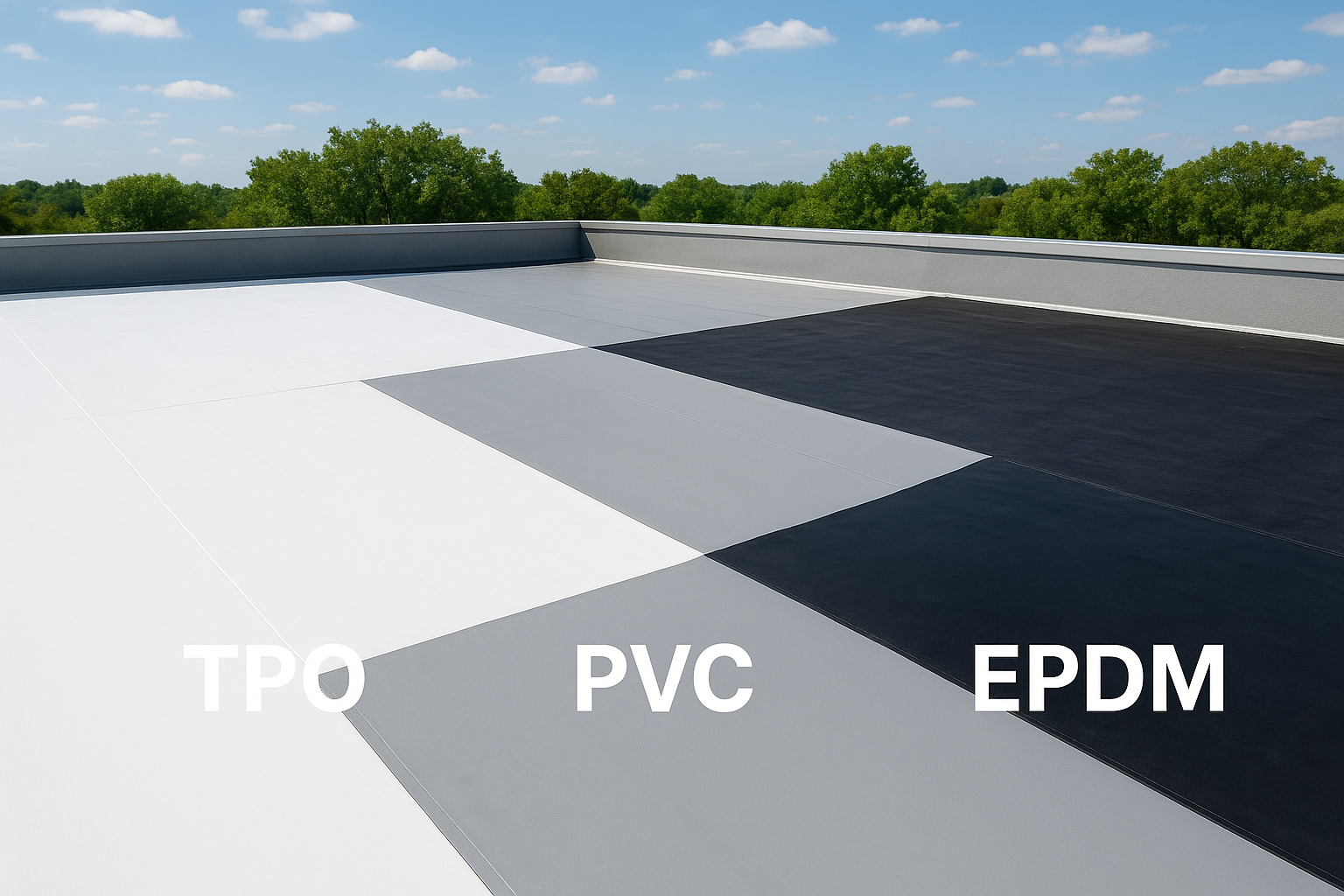 Common flat roof systems and when each fits