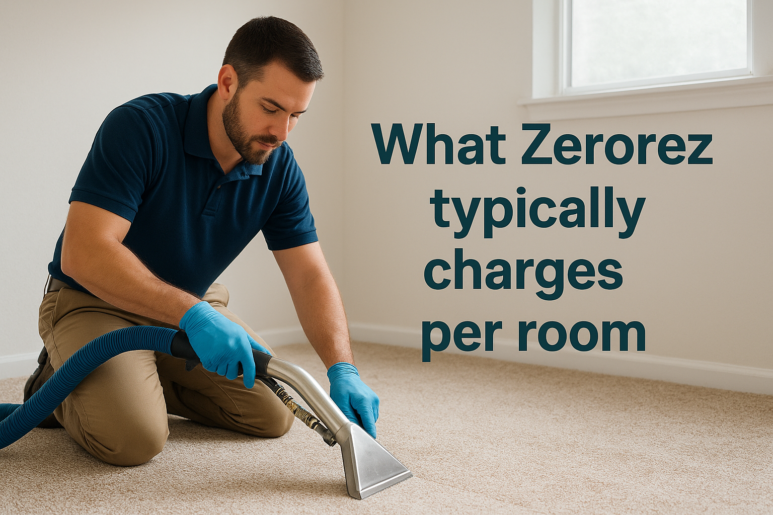 What Zerorez typically charges per room