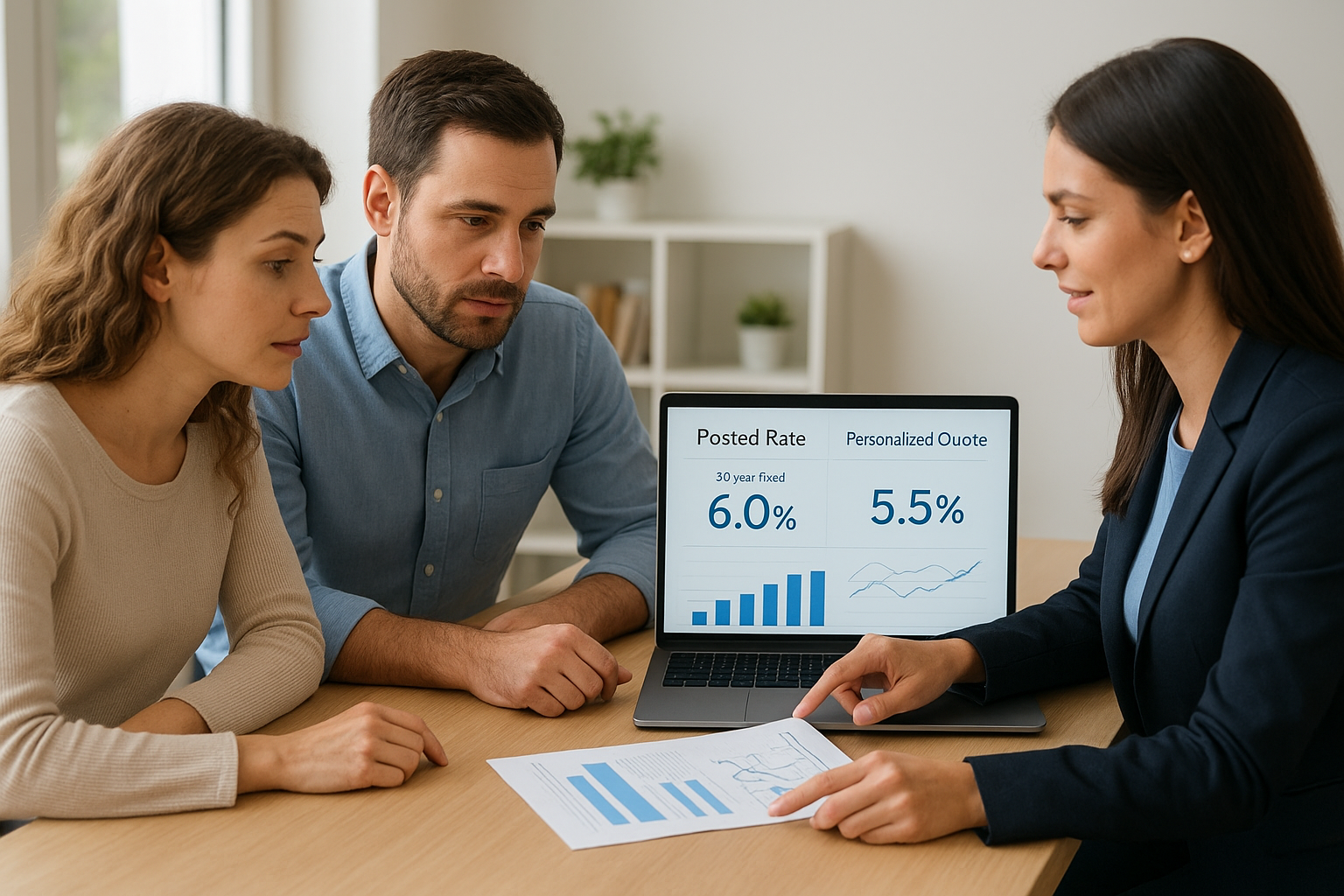 How to interpret posted rates vs personalized quotes