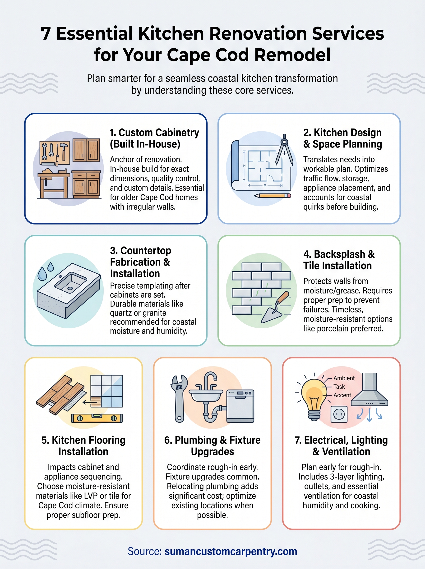 kitchen renovation services infographic