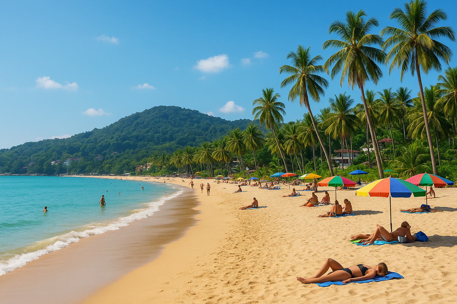 Zachodnie wybrzeże: popularne plaże i rozwinięta infrastruktura