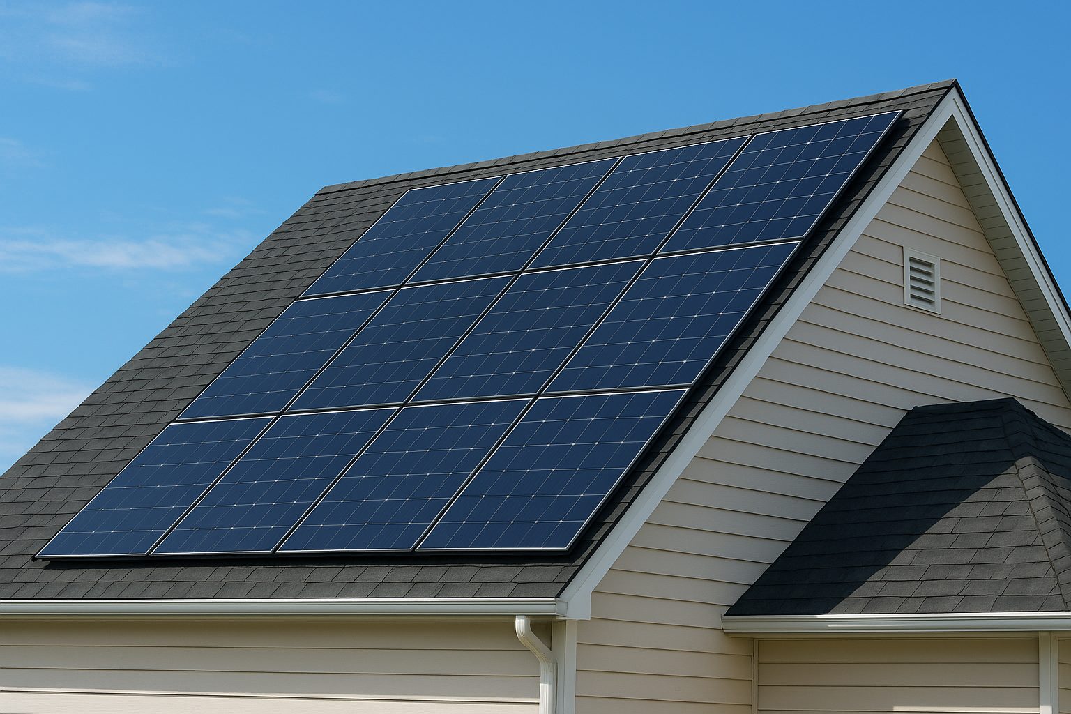 Roof material and pitch