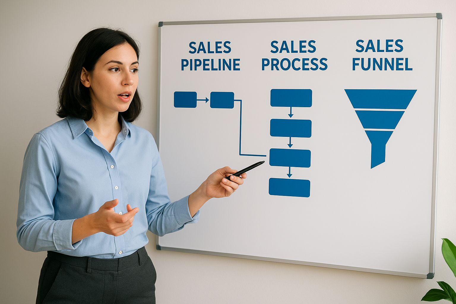 Sales pipeline vs sales process vs sales funnel