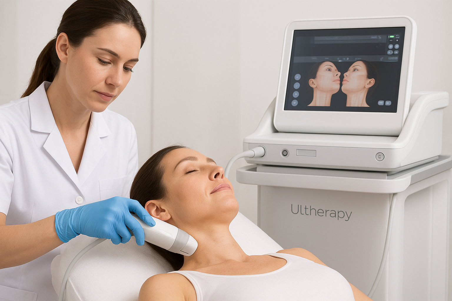 1. 醫美緊膚儀器治療 Thermage FLX 電波與 Ultherapy 超聲刀