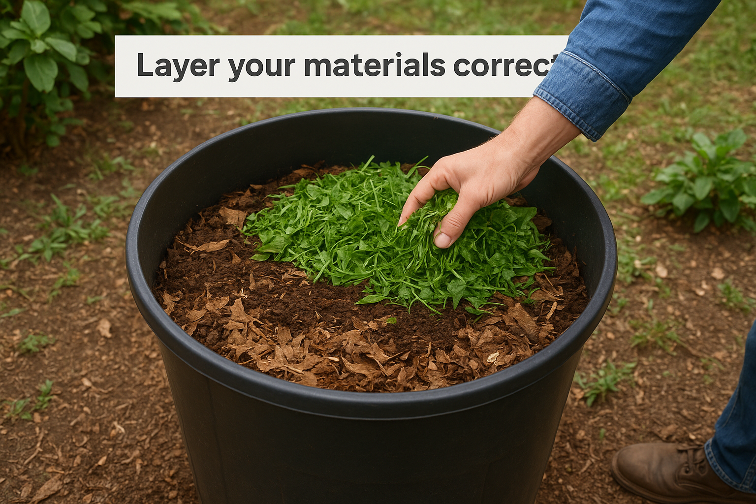 Layer your materials correctly