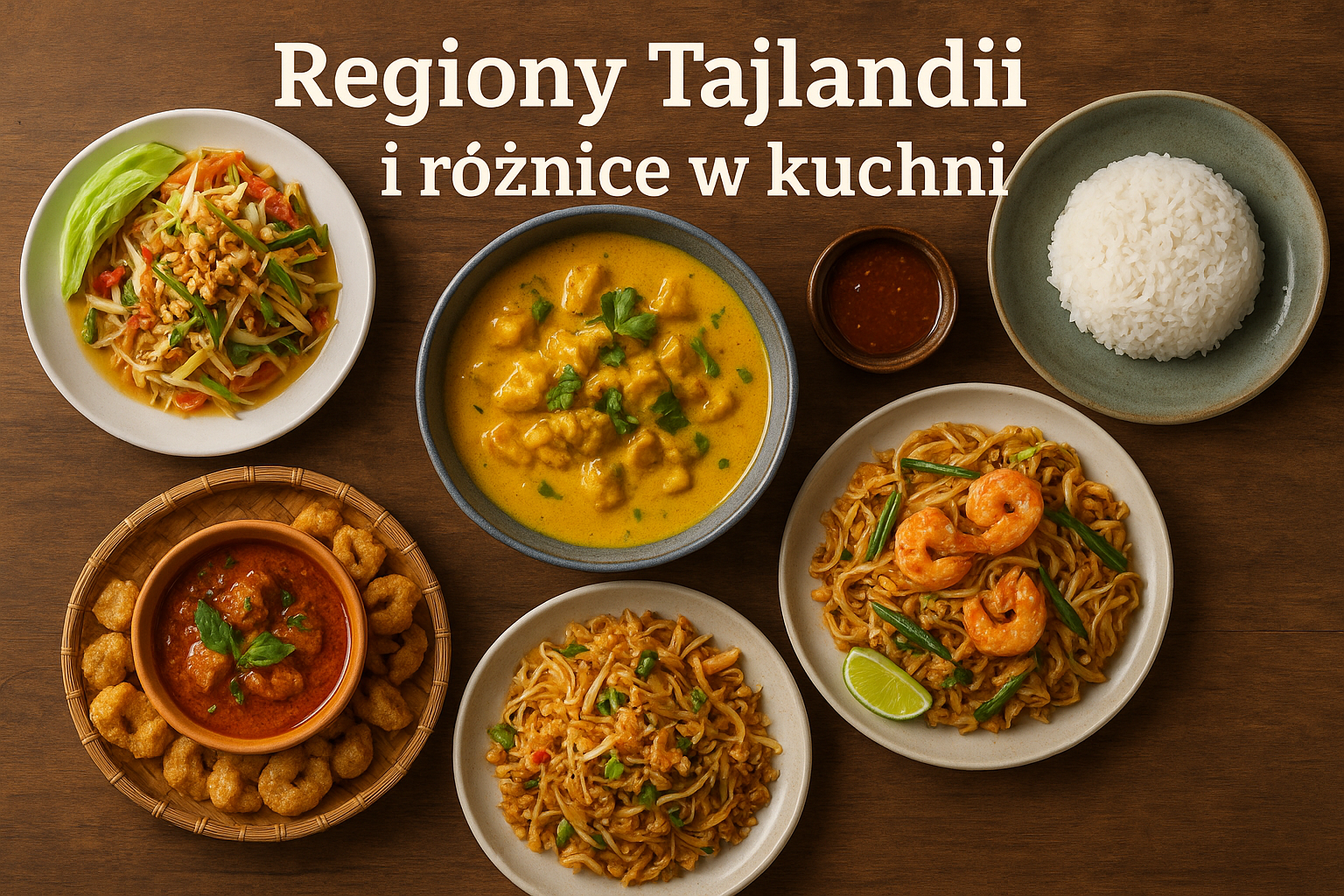 Regiony Tajlandii i różnice w kuchni