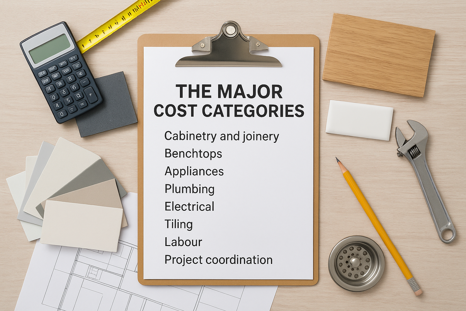 The major cost categories
