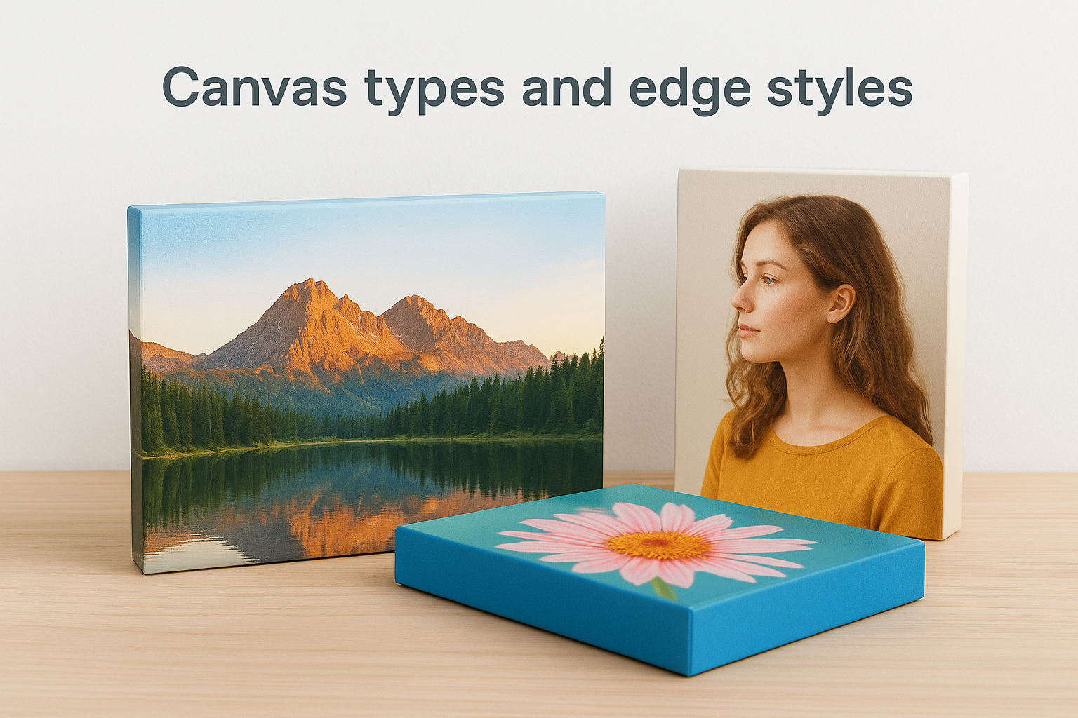 Canvas types and edge styles