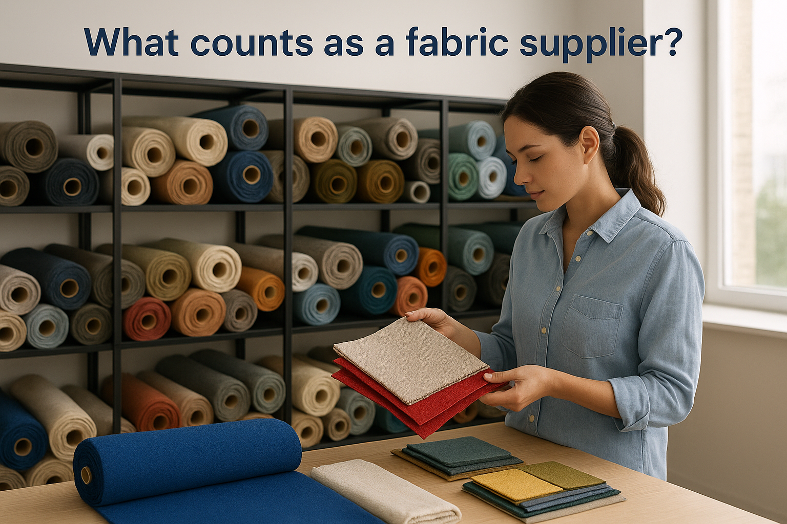 What counts as a fabric supplier
