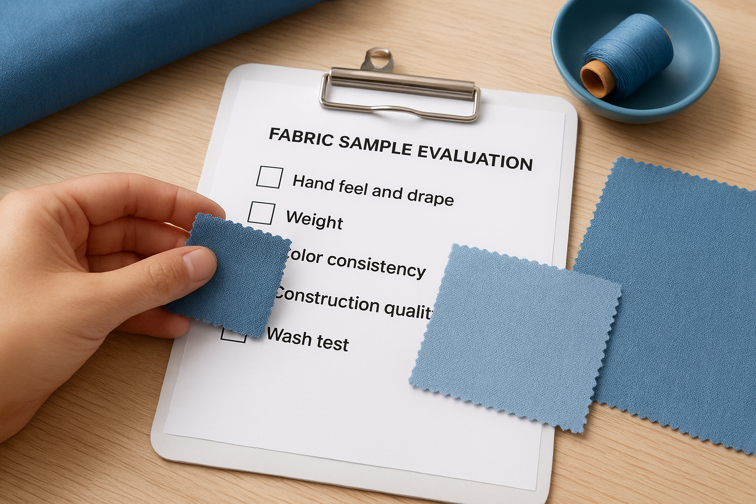 Request and evaluate samples