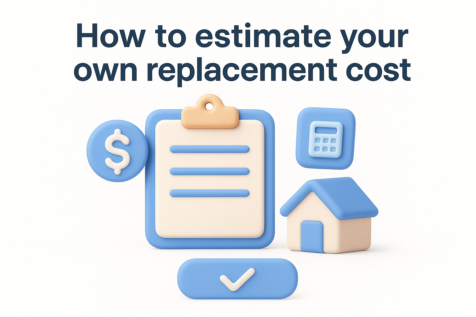 How to estimate your own replacement cost