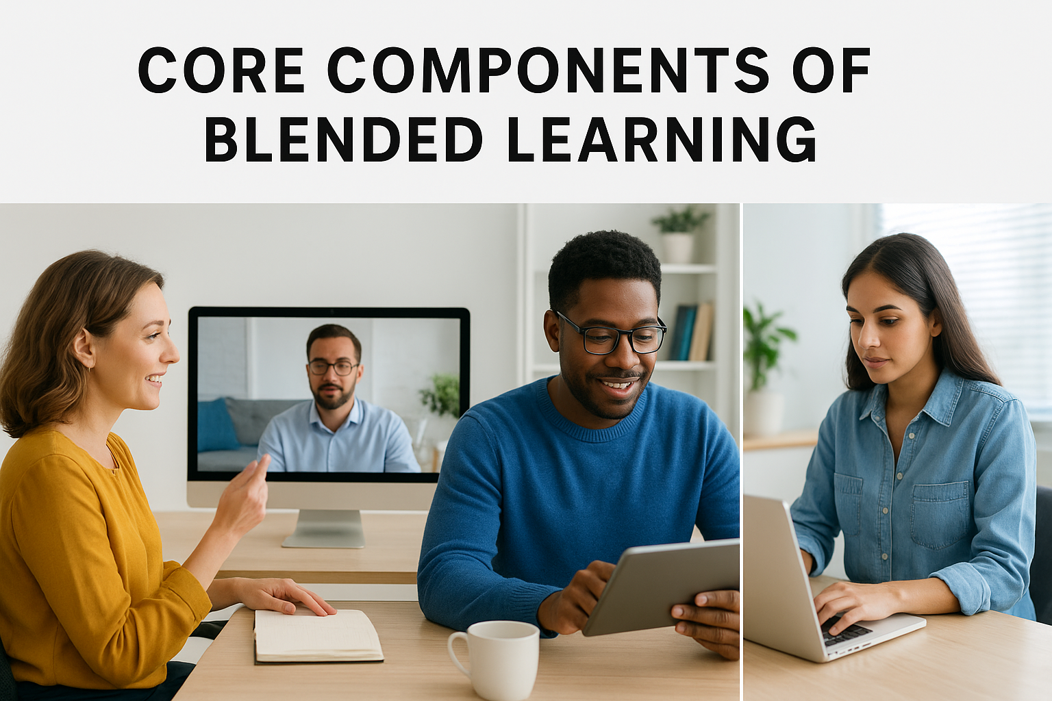 Core components of blended learning