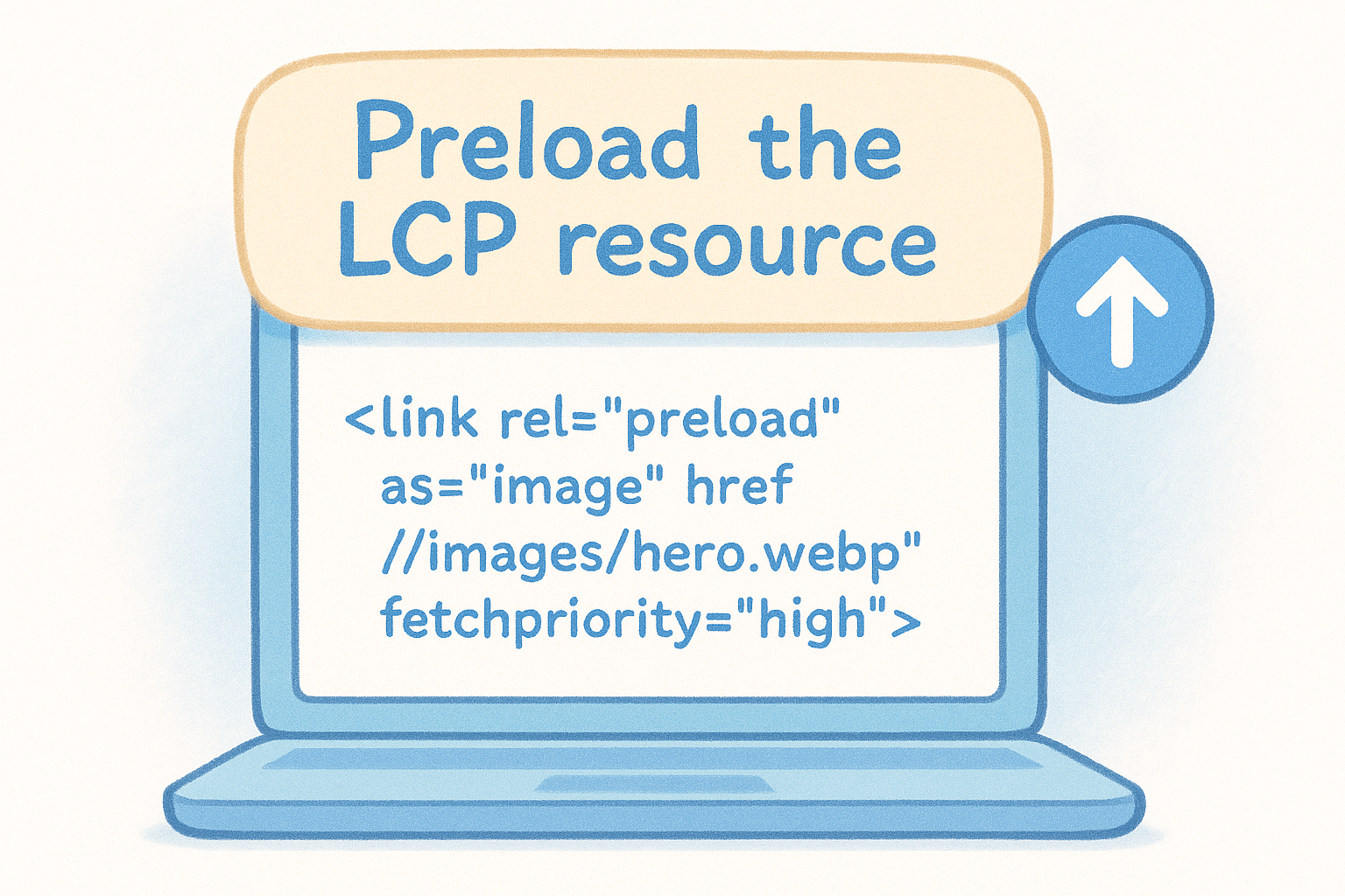 Preload the LCP resource