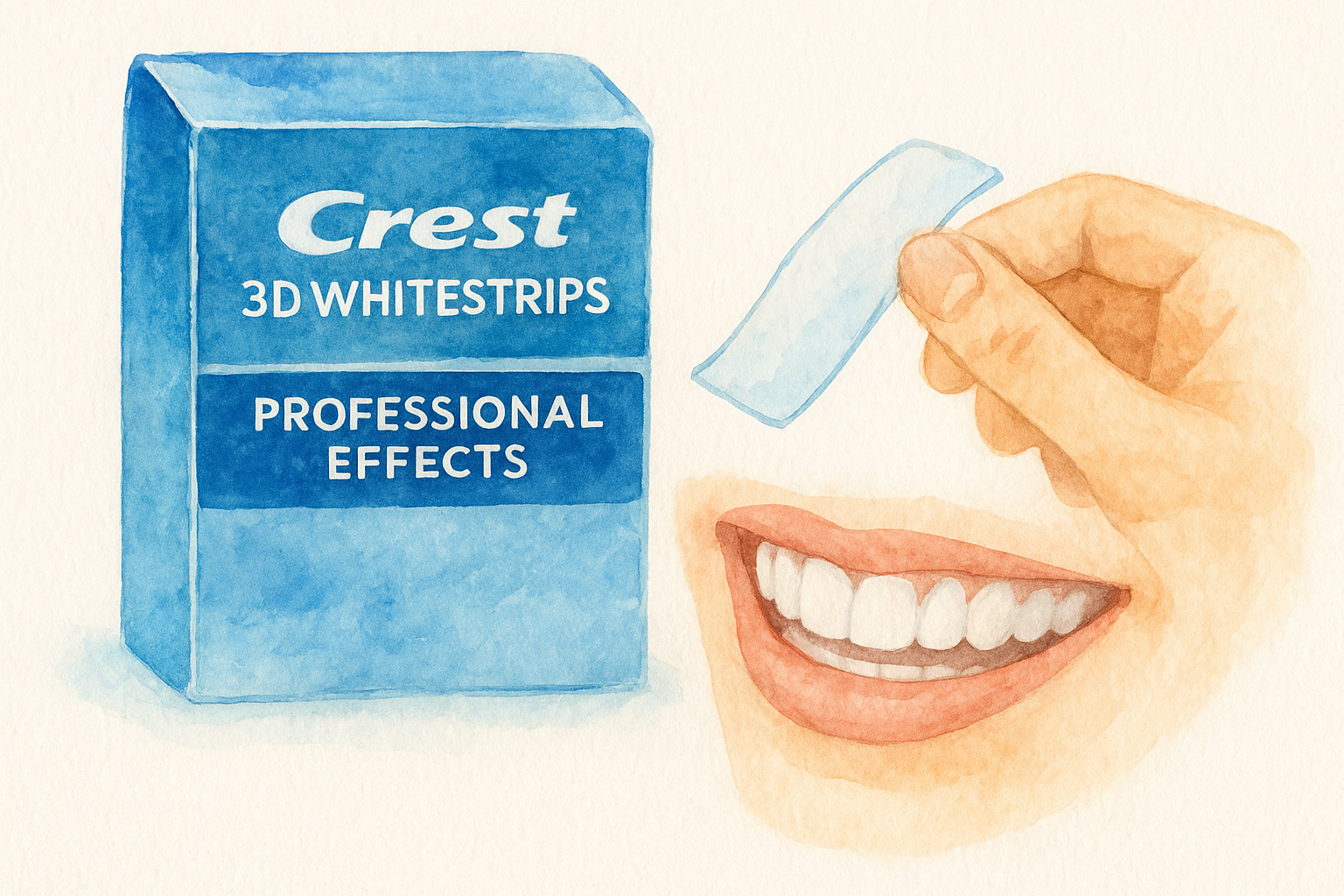 2. Crest 3D Whitestrips Professional Effects