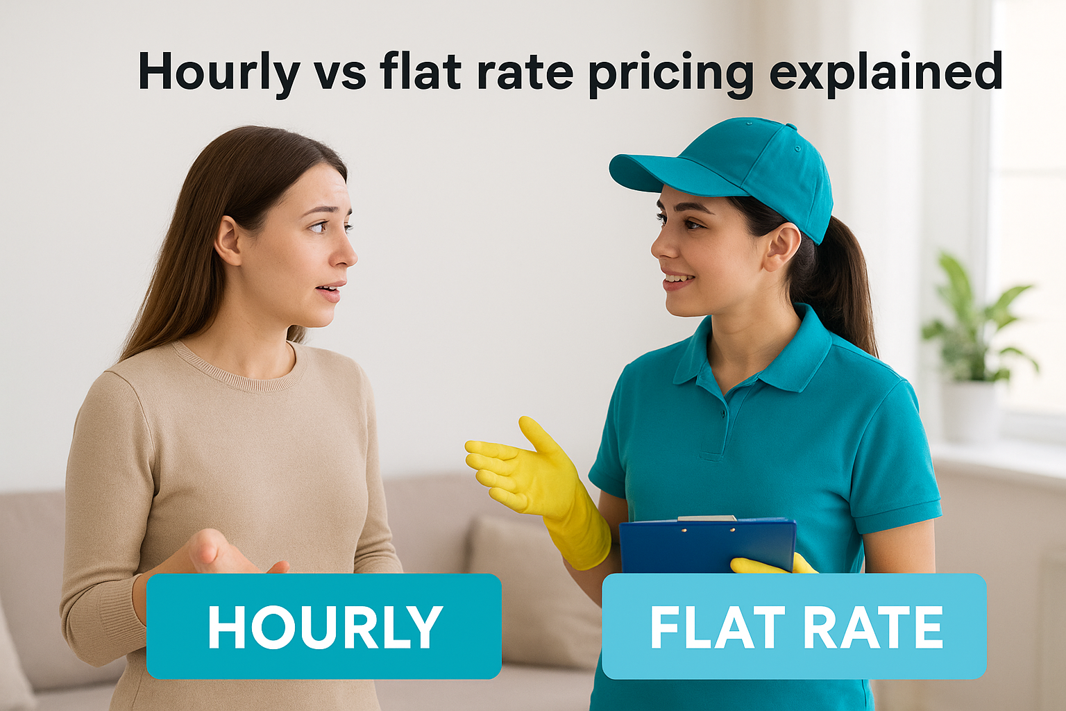 Hourly vs flat rate pricing explained