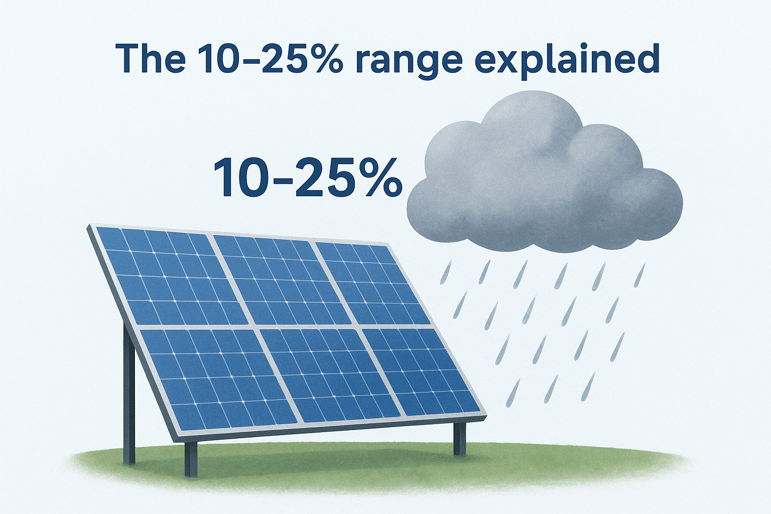 The 10-25% range explained