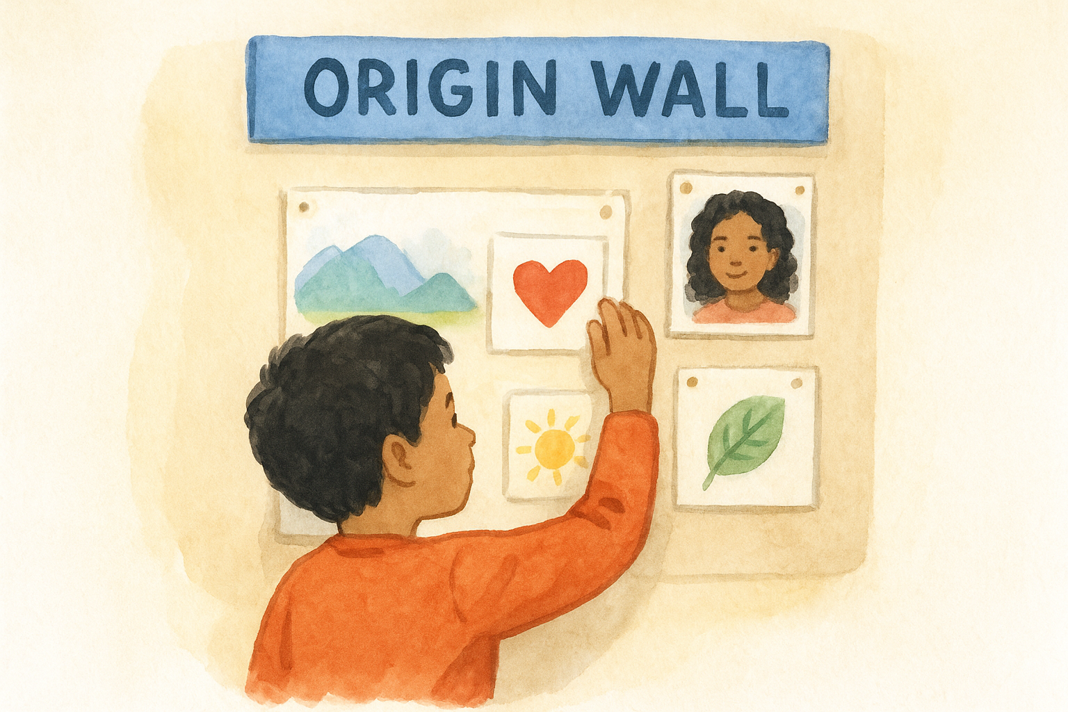 A simple "origin wall" routine students can sustain