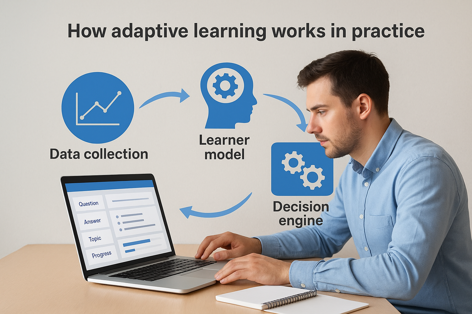 How adaptive learning works in practice