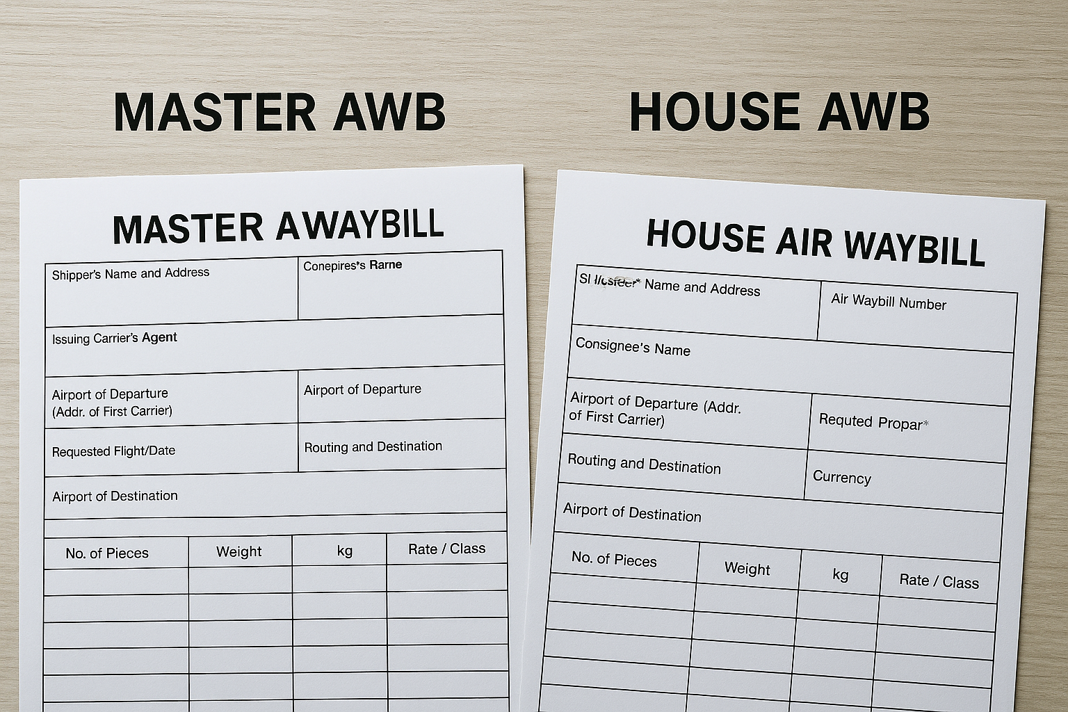 IATA Air Waybill: Meaning, Legal Terms, And e-AWB Explained - Air Freight