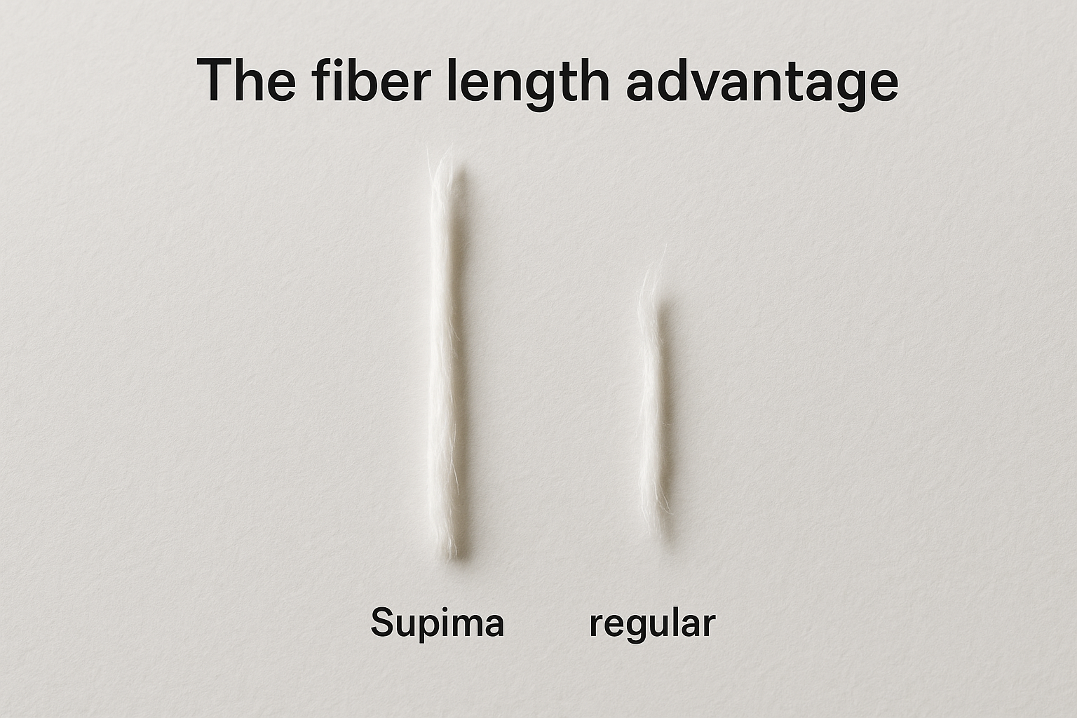 The fiber length advantage