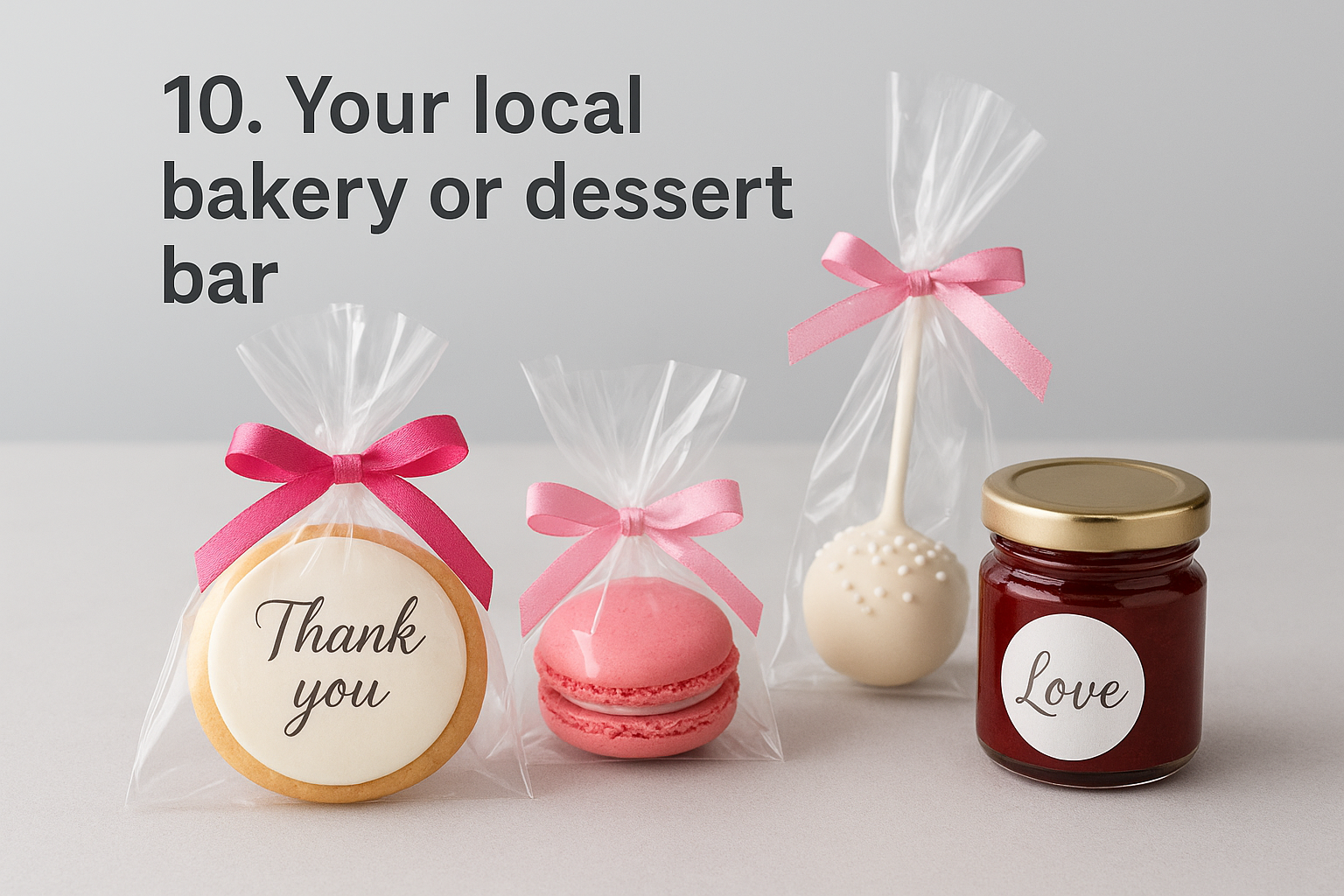 10. Your local bakery or dessert bar