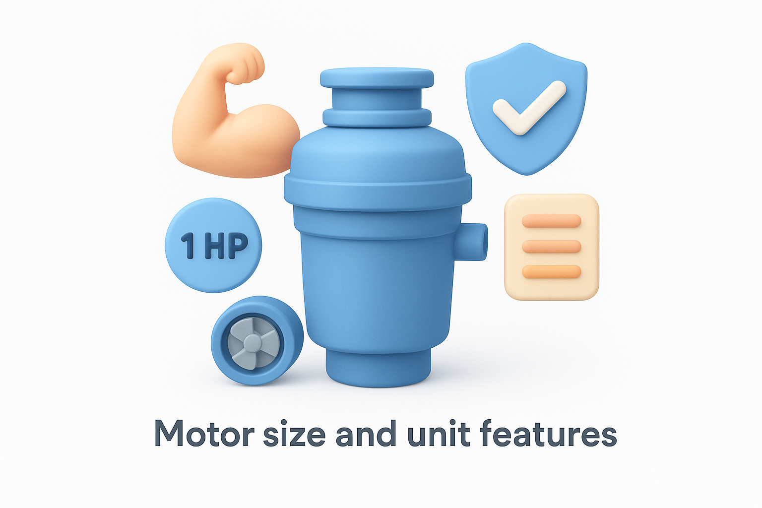 Motor size and unit features