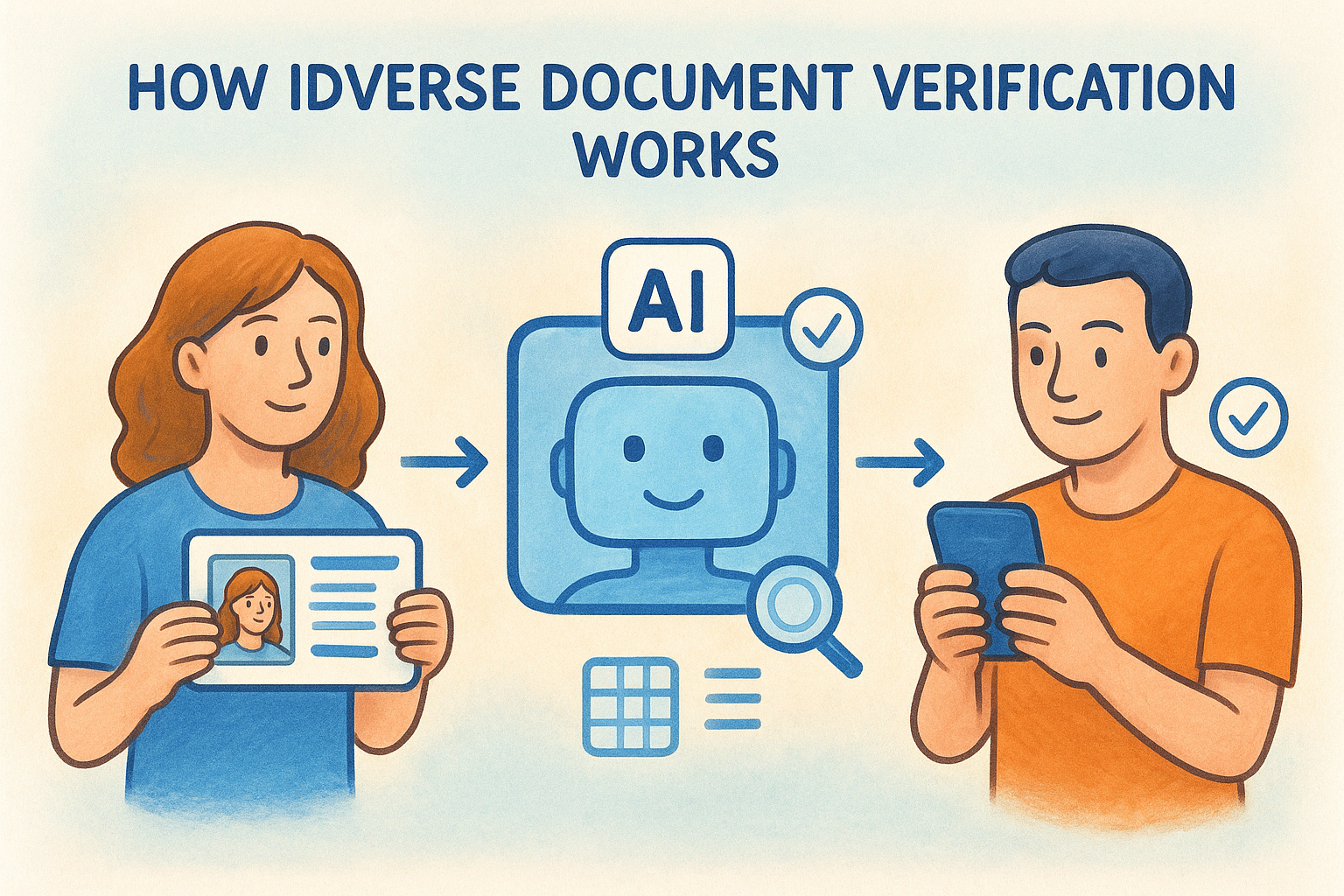 How IDVerse document verification works
