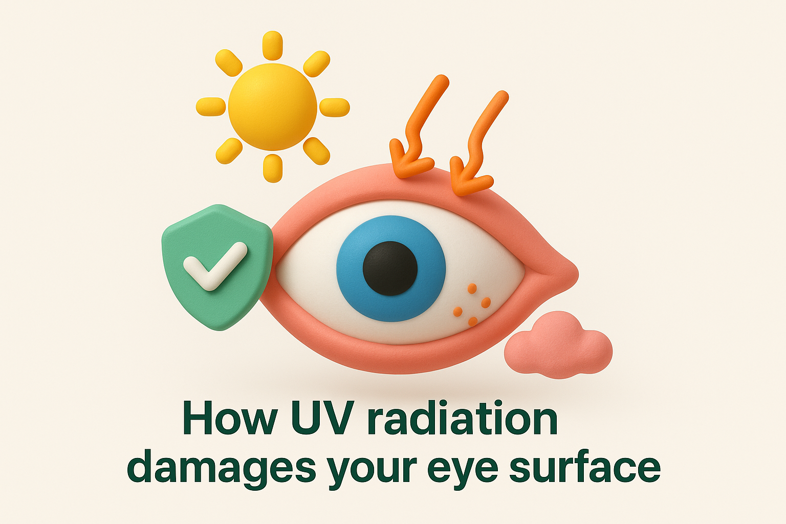 How UV radiation damages your eye surface