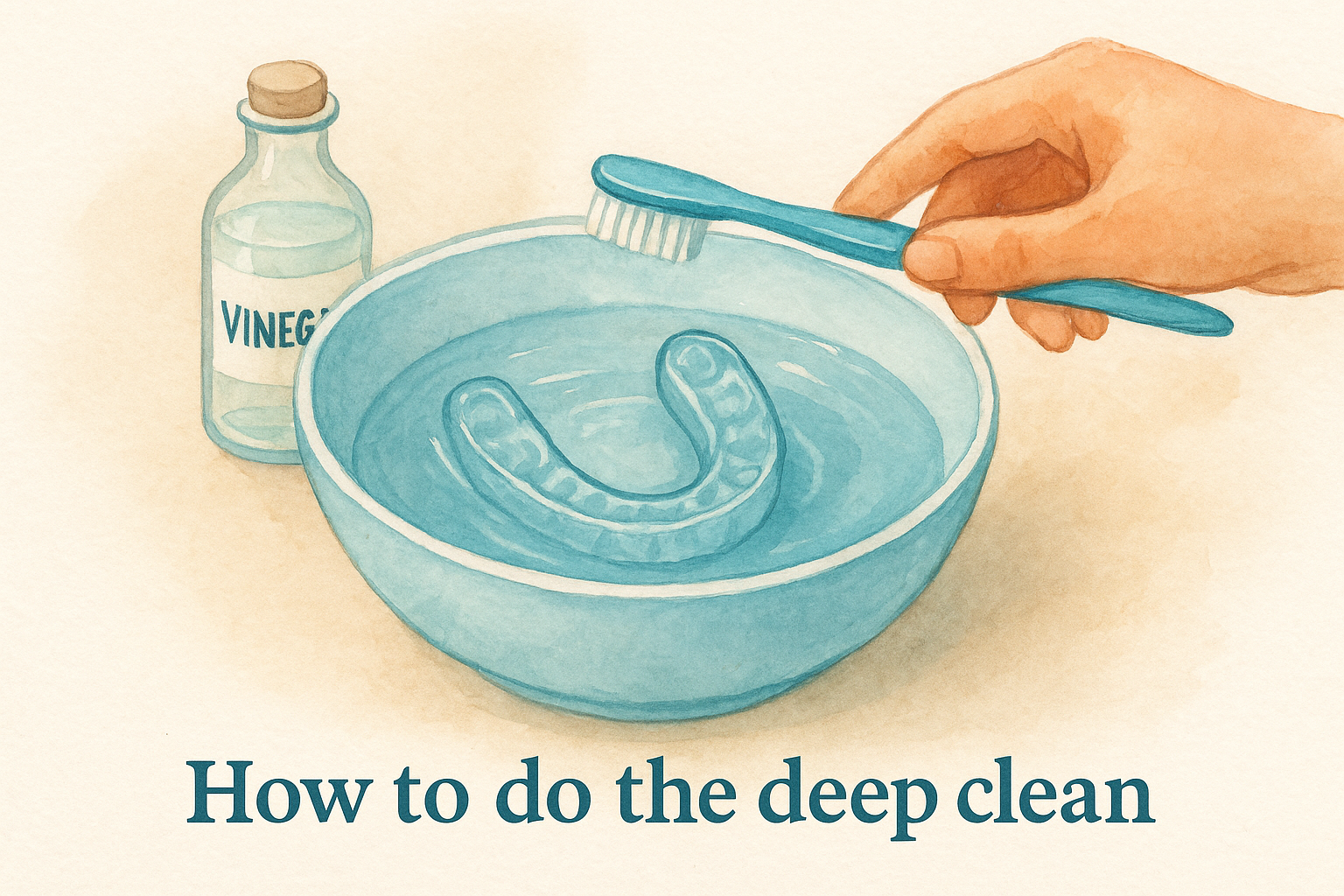 How to do the deep clean
