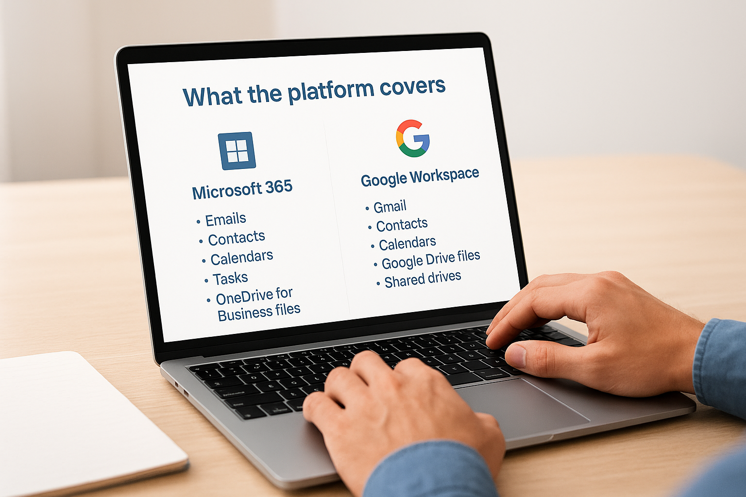 What the platform covers