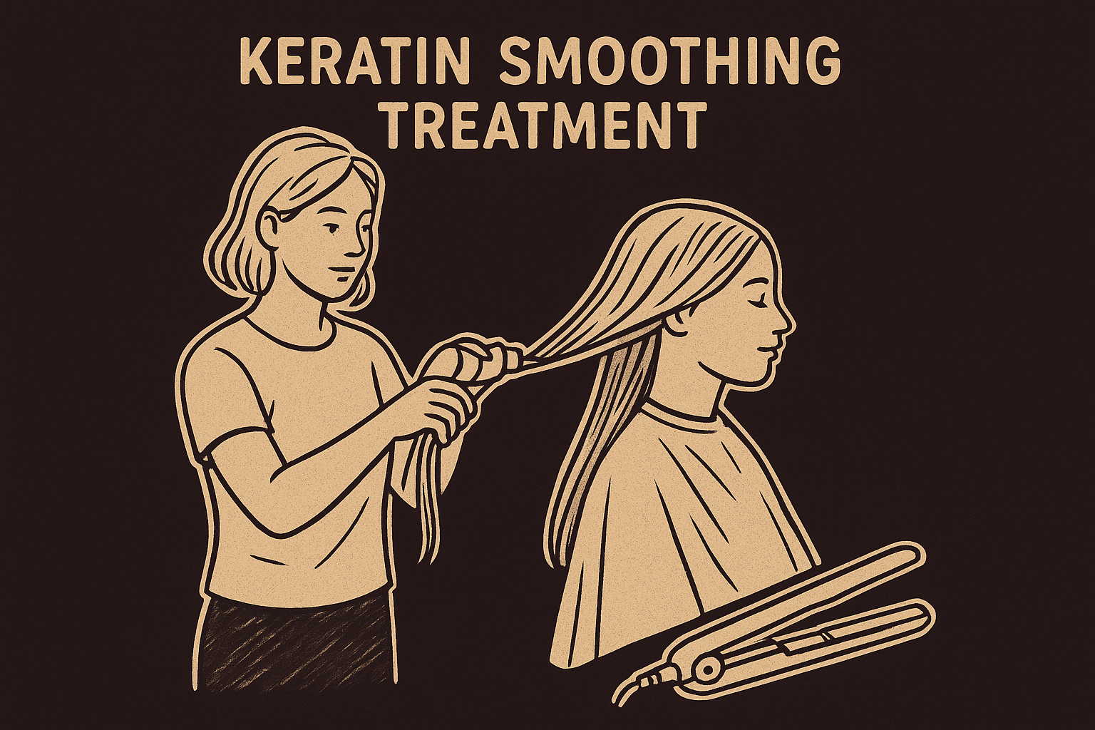 1. Keratin Smoothing Treatment