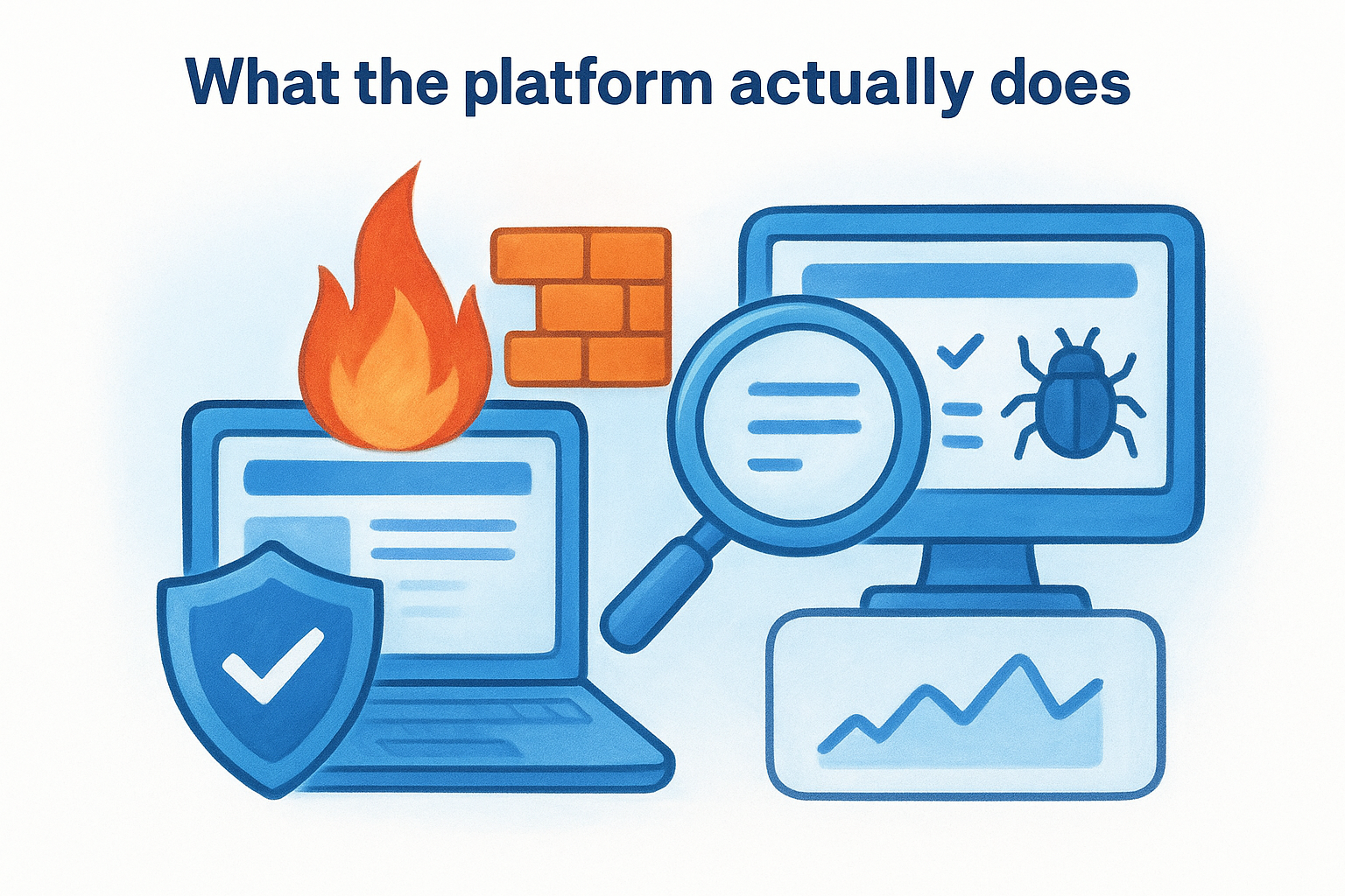 What the platform actually does