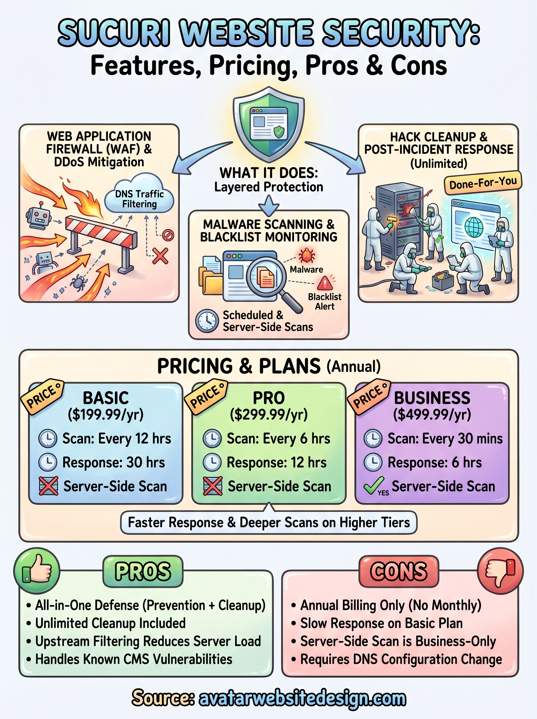 sucuri website security infographic