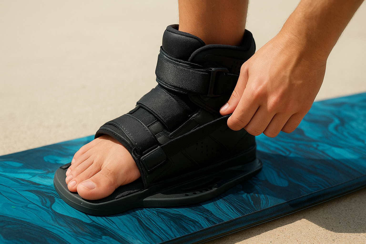 How bindings should feel when strapped in