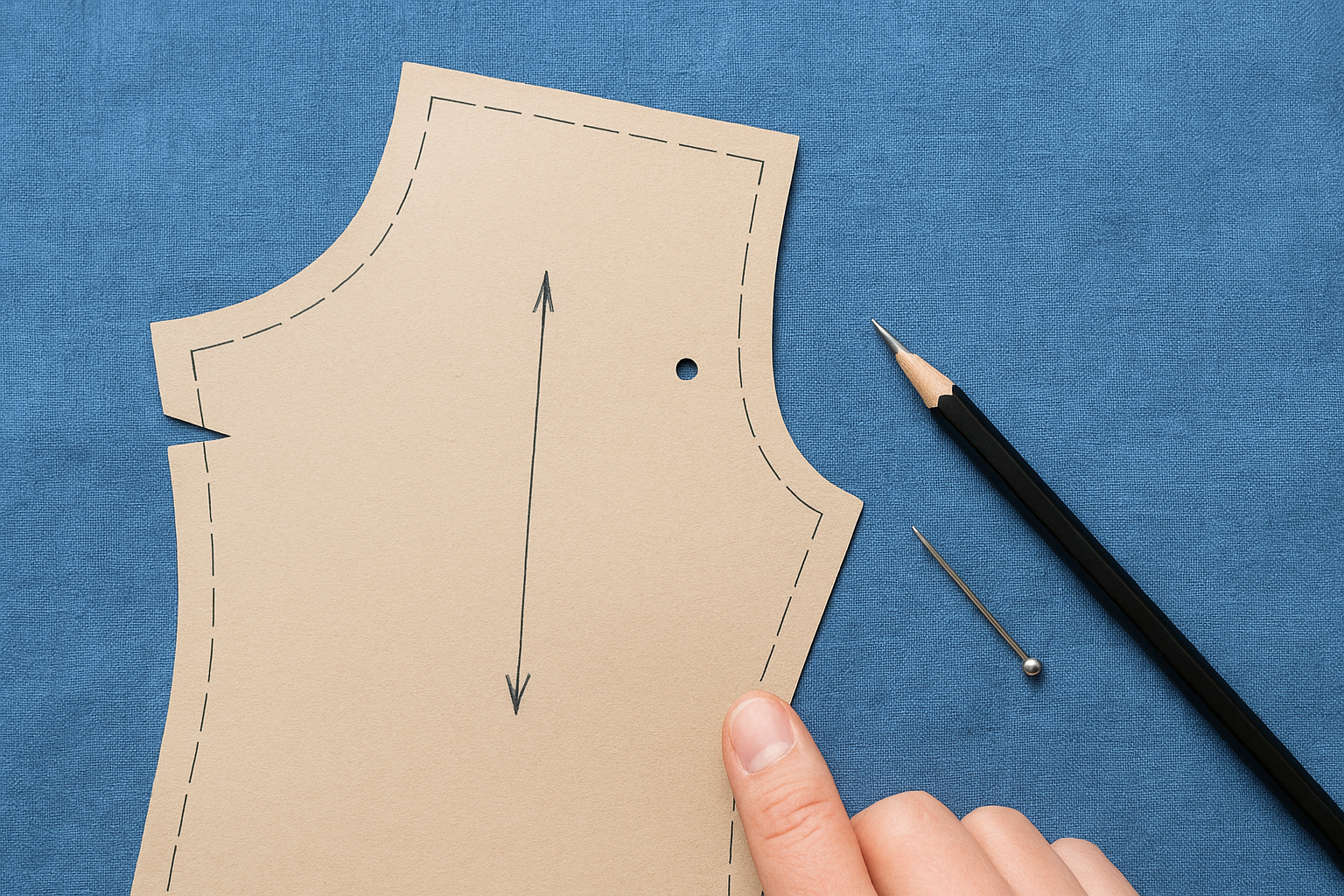 Notches, drill holes, and match points