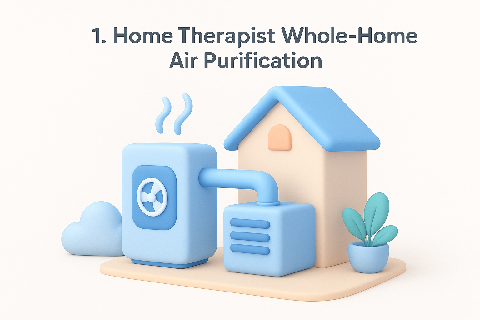 1. Home Therapist Whole-Home Air Purification