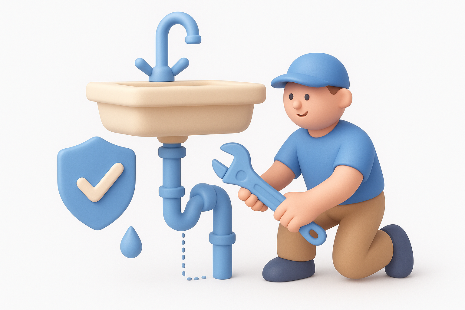8. How will you prevent leaks and clogs after?