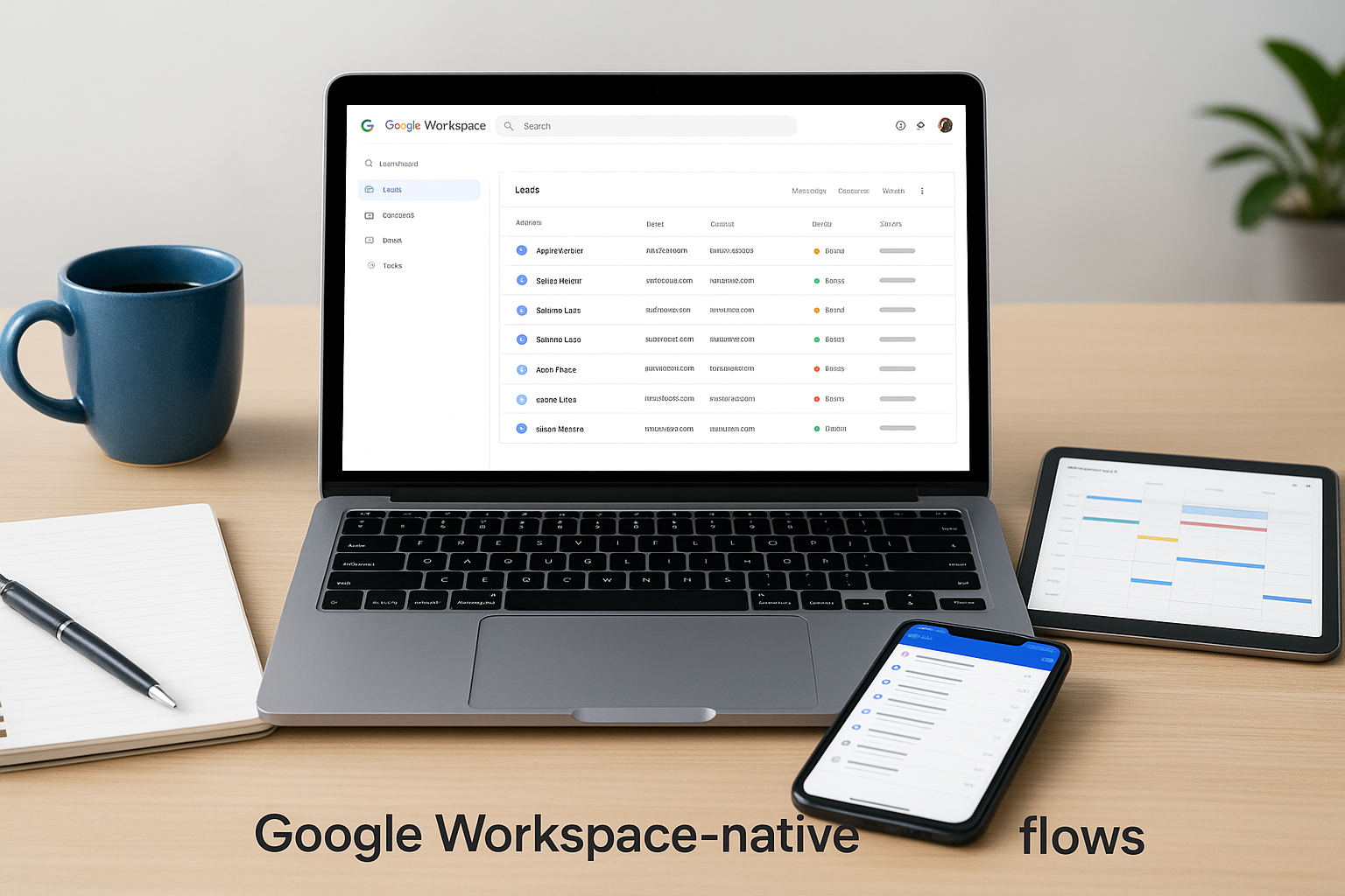 Google Workspace-native workflows