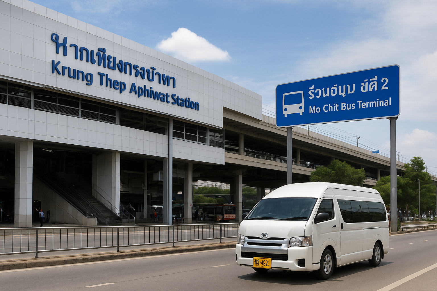 Skąd wyjechać: kluczowe stacje i terminale w Bangkoku