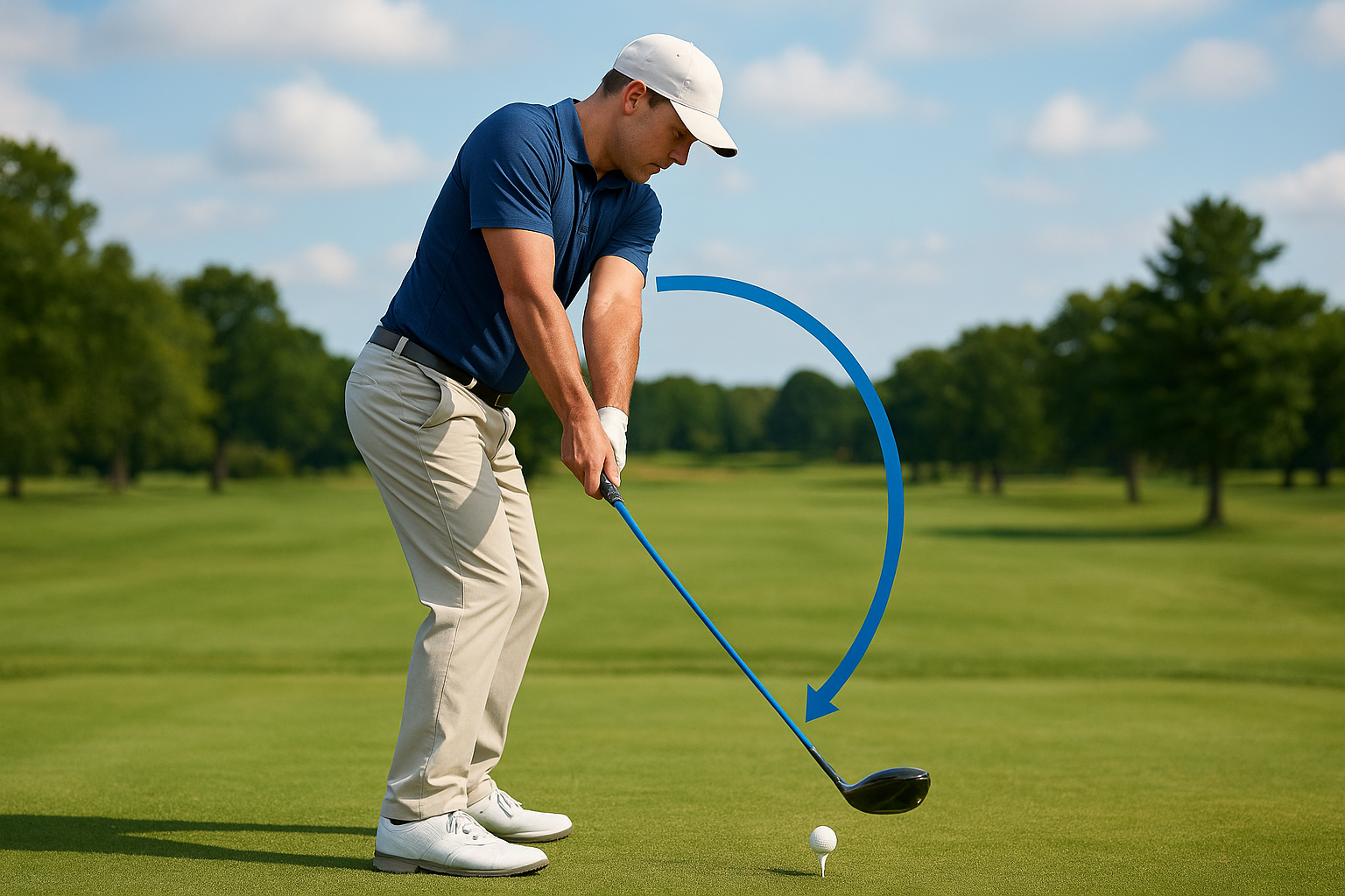How the shaft bends during your swing