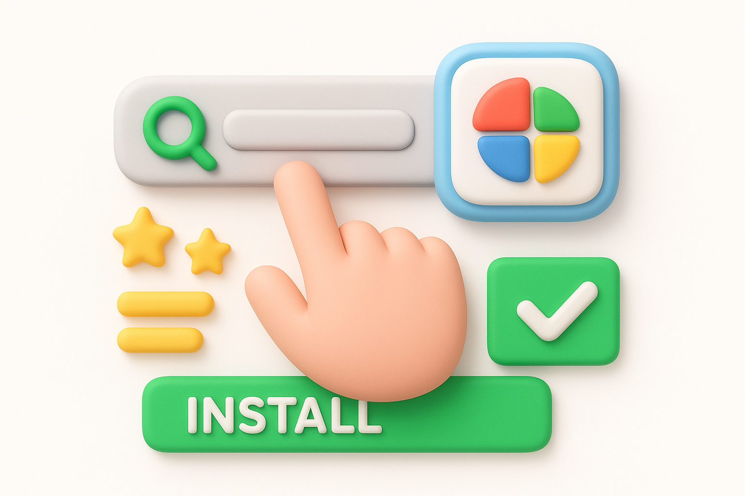 Searching and installing