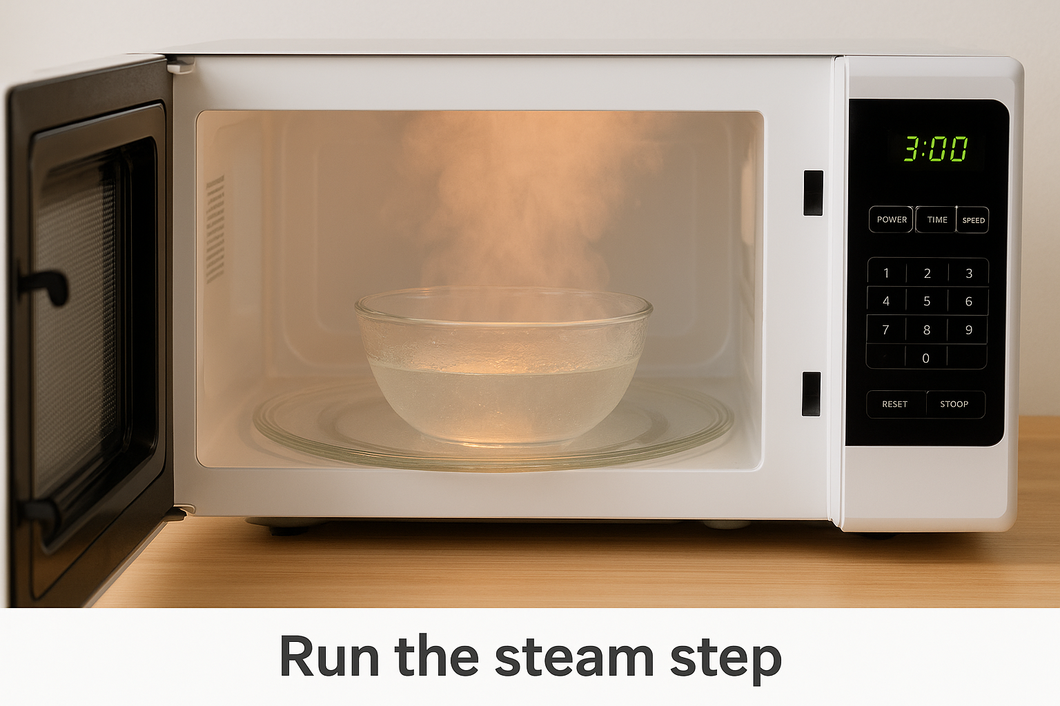Run the steam step
