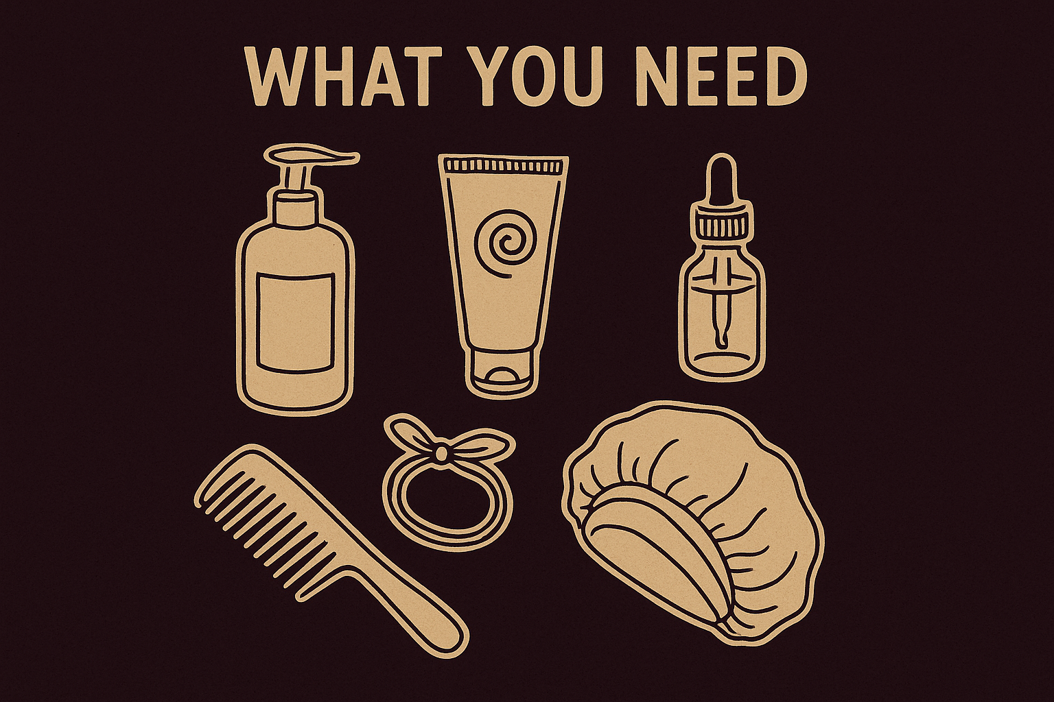 What you need