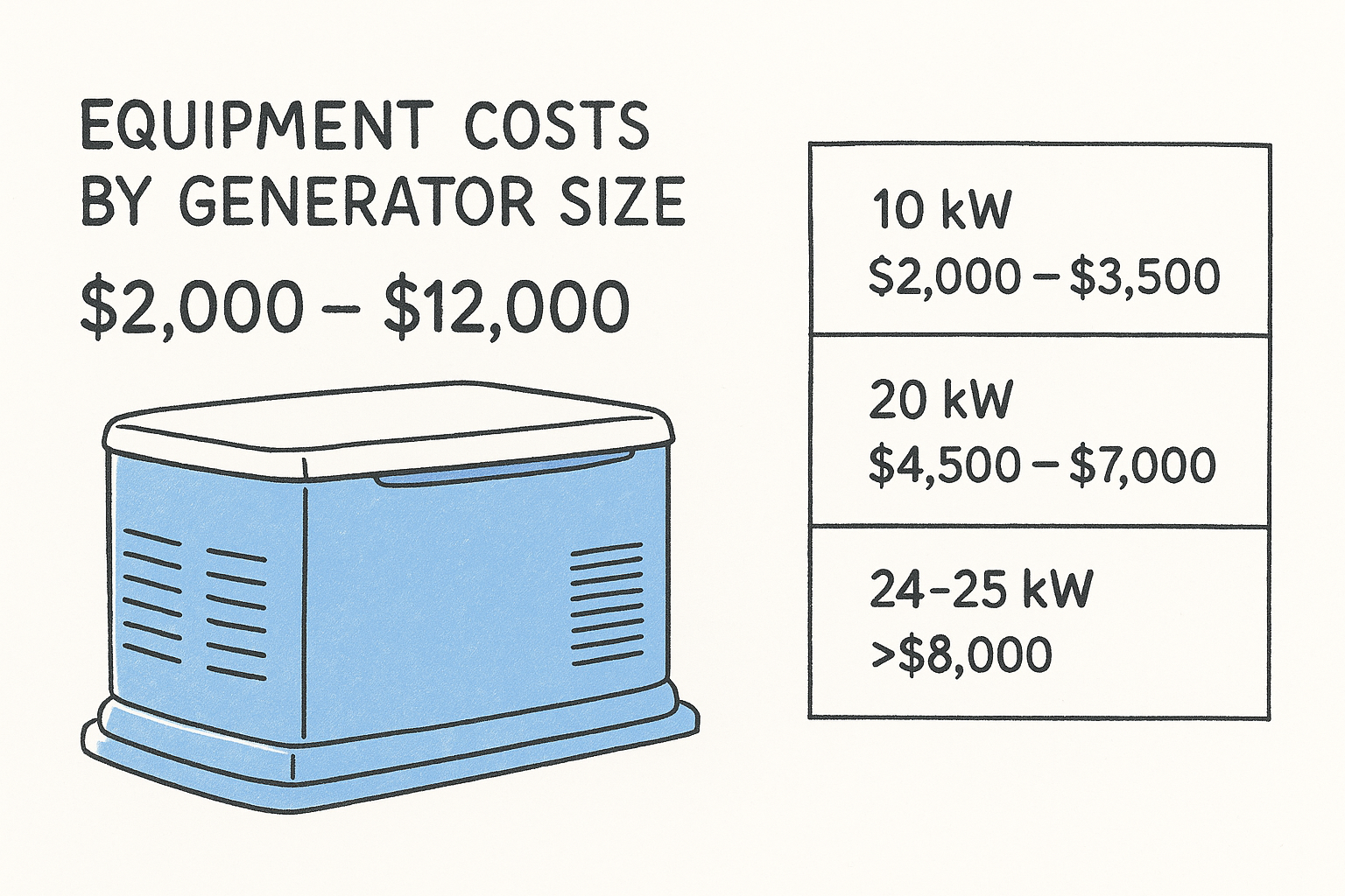 Whole House Generator Installation Cost: Labor & Permits ⚡ AZ DC Electric