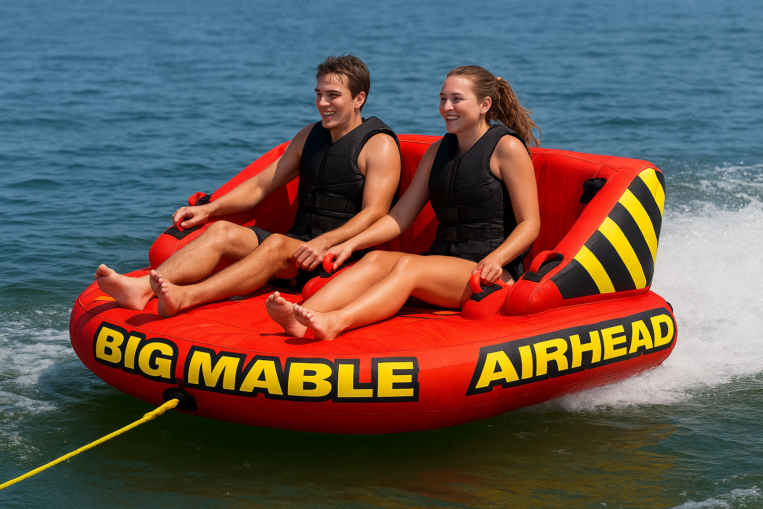 1. Airhead Big Mable 1-2 rider towable tube