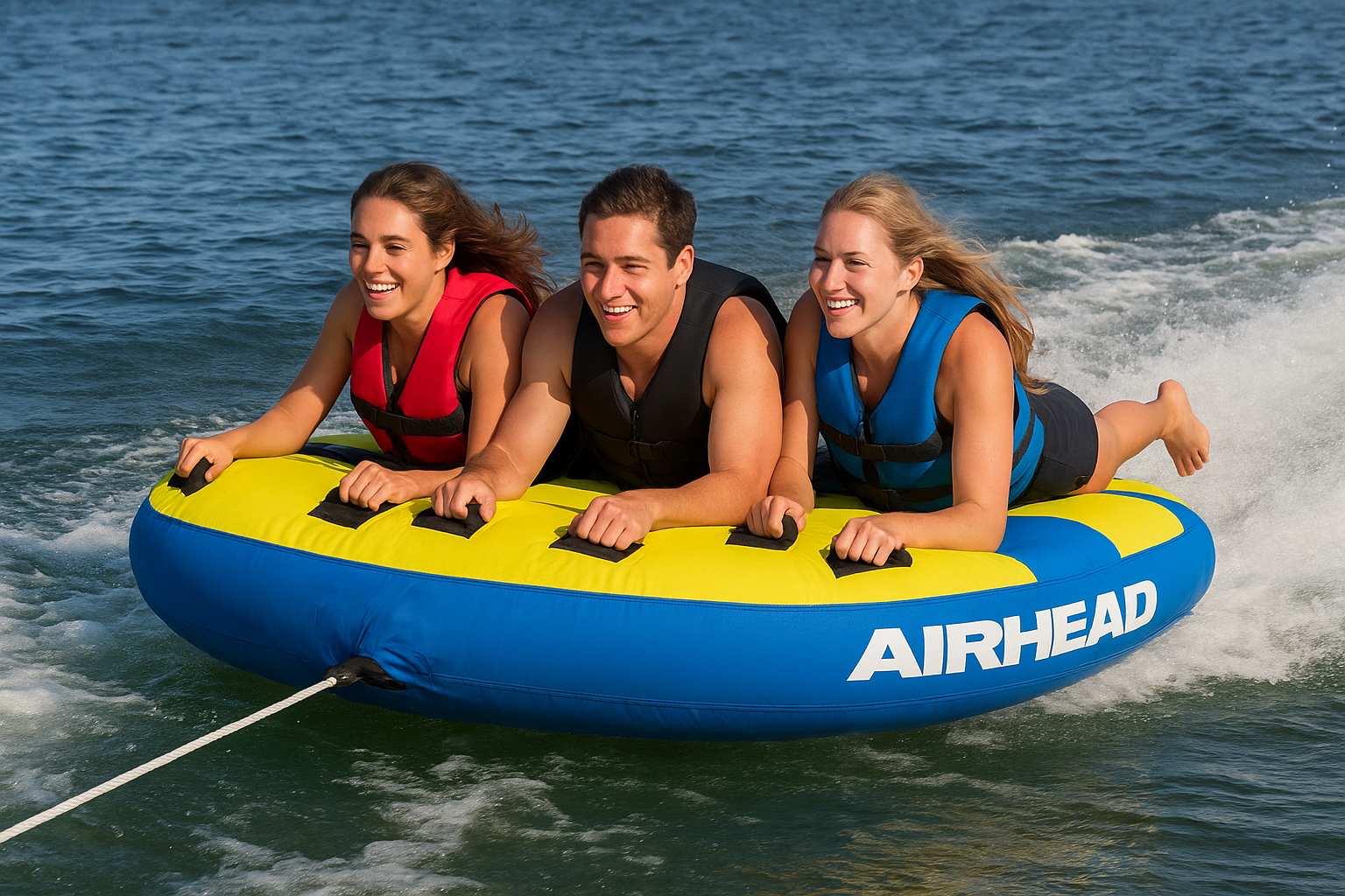 4. Airhead Comfort Shell 75 1-3 rider towable tube