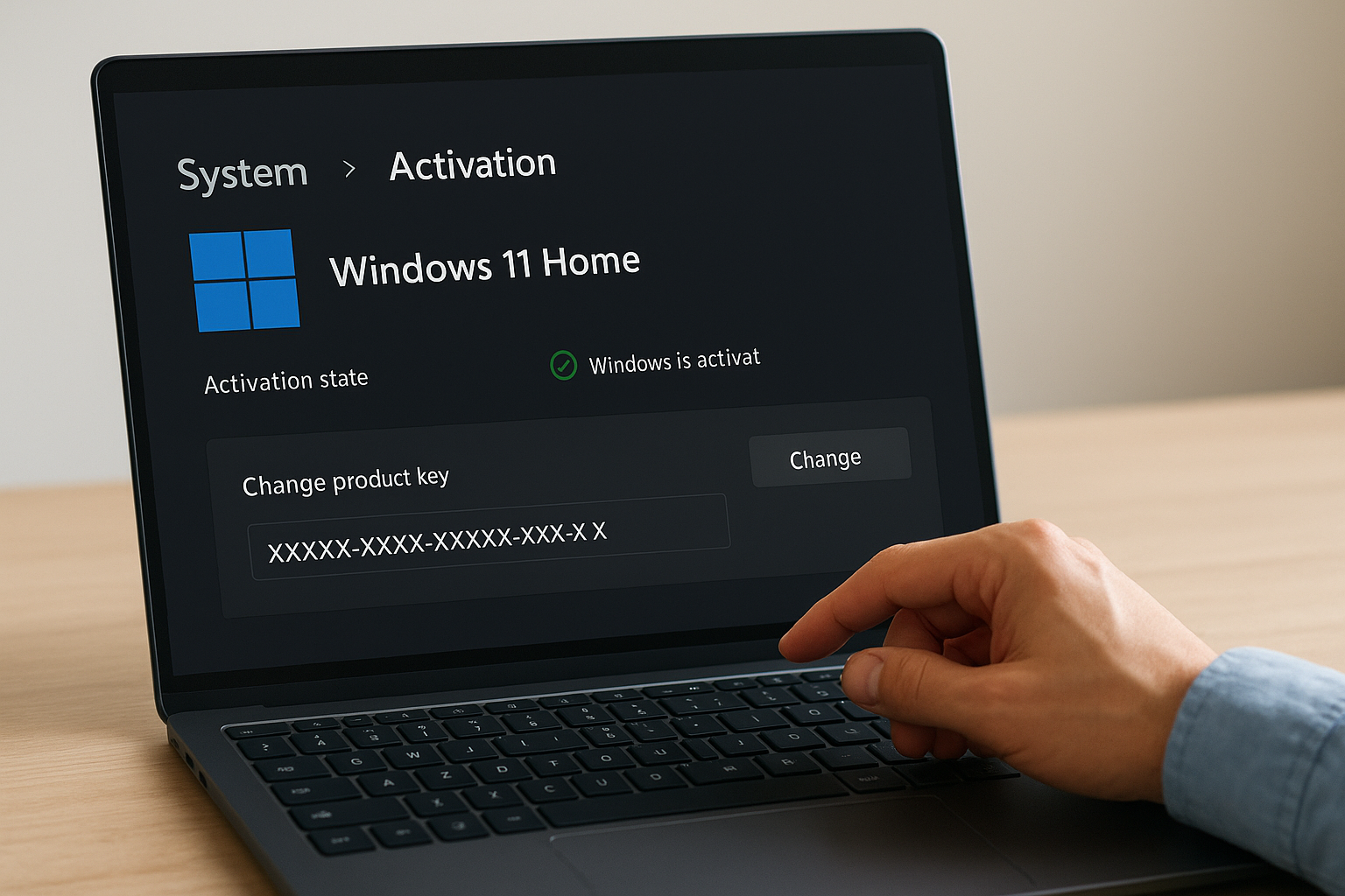 Key über die Windows-Einstellungen einlösen