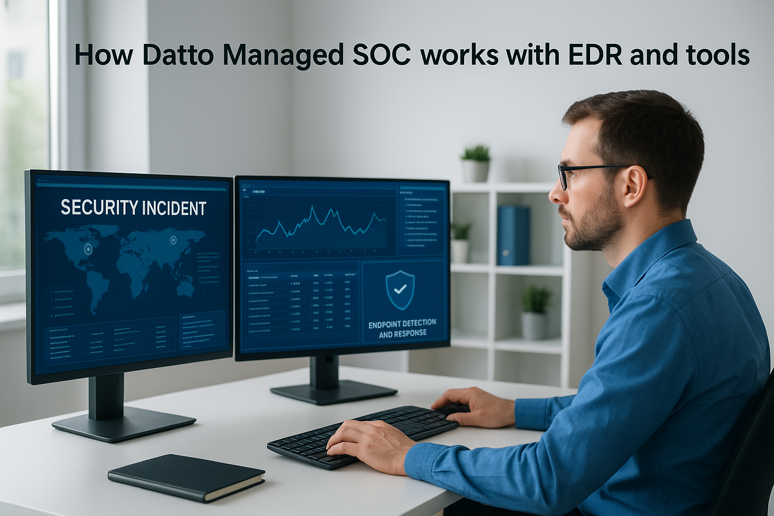 How Datto Managed SOC works with EDR and tools