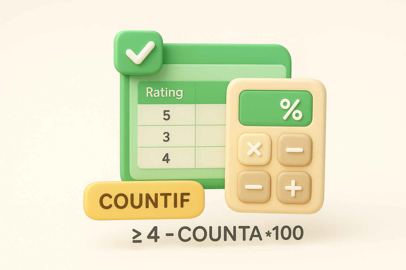 Using the COUNTIF formula